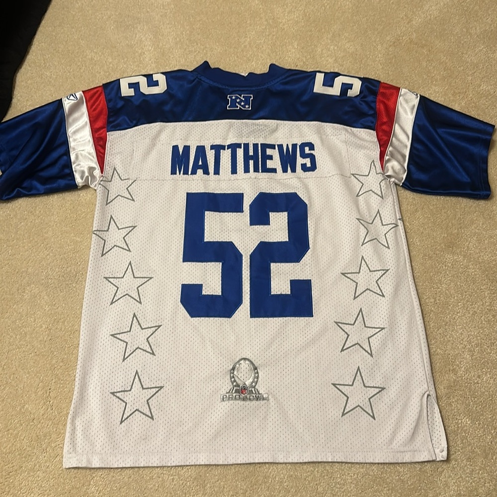 Vintage Clay Matthews Green Bay Packer’s Pro*Bowl Jersey size 52 Reebok …